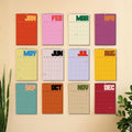 2026 Retro Wall Calendar — Modern Vintage — photo 1
