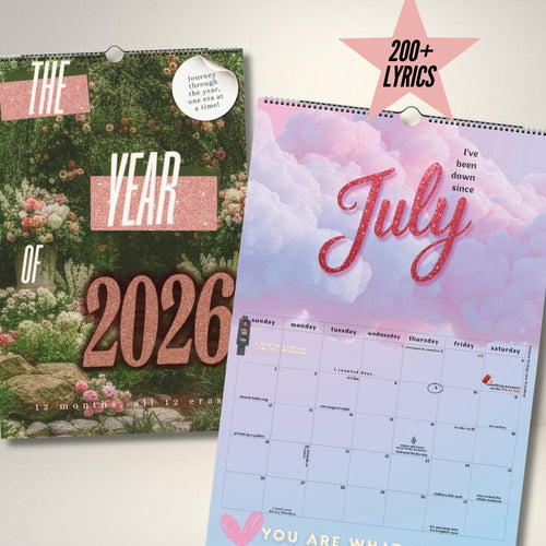 2026 Lyrical Wall Calendar — Fan-Made Eras Edition — photo 1