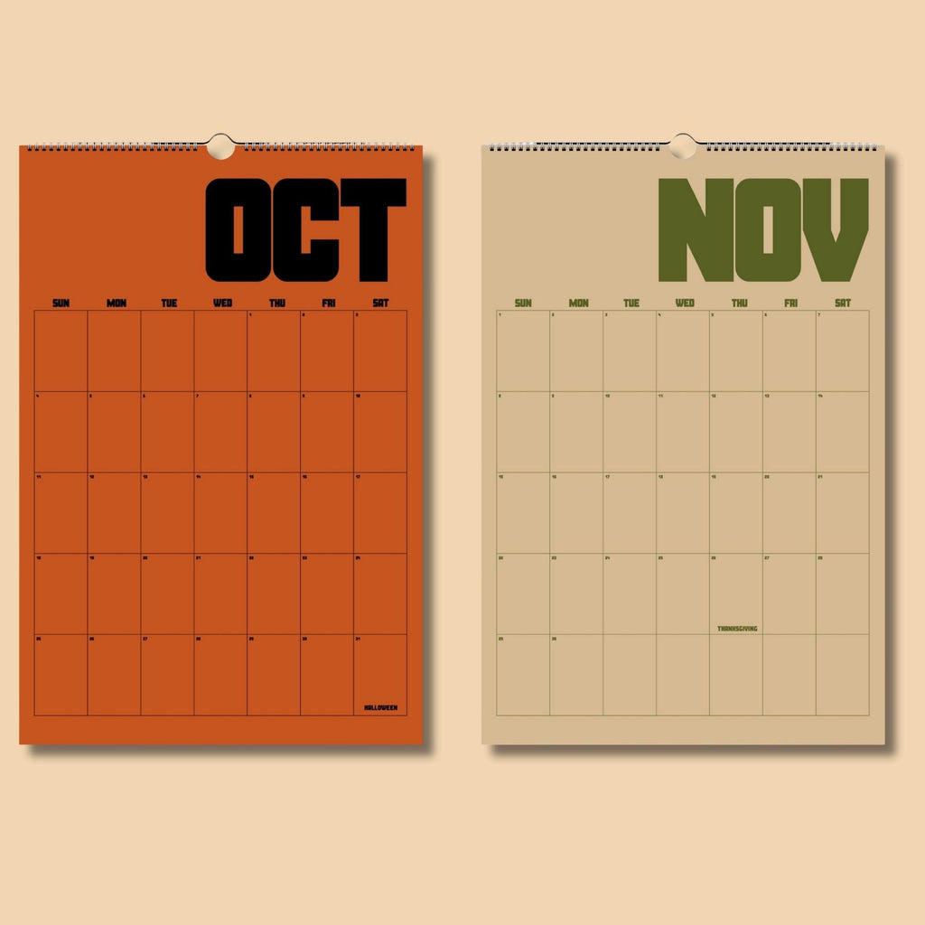 2026 Retro Wall Calendar — Modern Vintage — photo 6