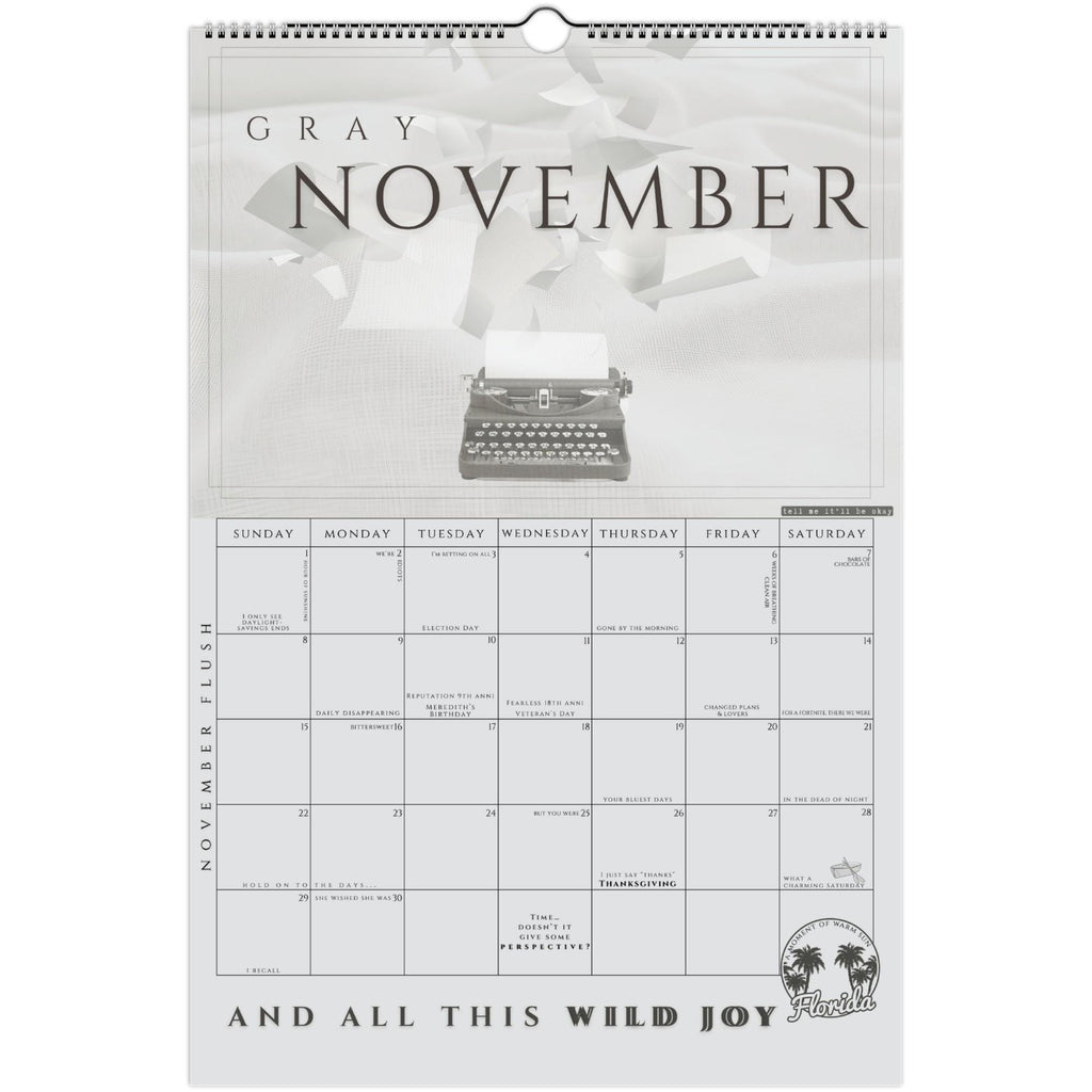 2026 Lyrical Wall Calendar — Fan-Made Eras Edition — photo 9